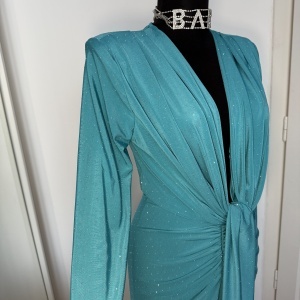 Rochie Modelatoare BELLA Crystal Aqua