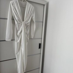 Rochie Modelatoare BELLA Crystal White - Img 3
