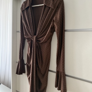 Rochie Modelatoare BELLA V Crystal Chocolate - Img 2