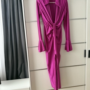 Rochie Modelatoare BELLA V Crystal Magenta - Img 2