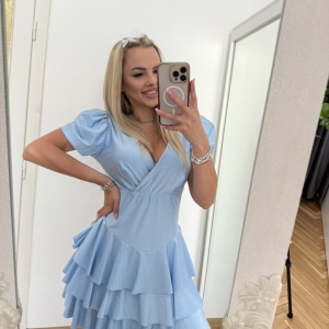 Rochie Barbie Crystal Baby Blue