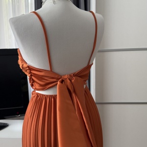 Rochie Ella Royal Orange - Img 4