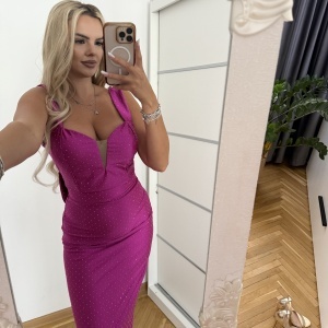 Rochie Melinda Magenta