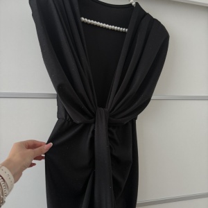 Rochie Modelatoare BELLA 2 Crystal Full Black