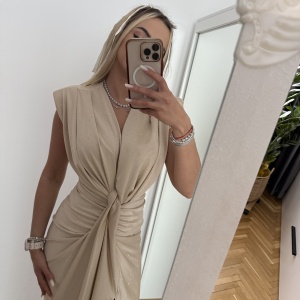 Rochie Modelatoare BELLA 2 Crystal Ivory - Img 4