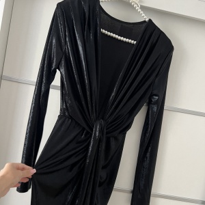 Rochie Modelatoare BELLA Black Sidef - Img 2