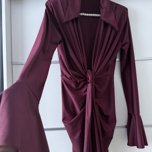 Rochie Modelatoare BELLA V Burgundy