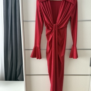 Rochie Modelatoare BELLA V Crystal Red - Img 3