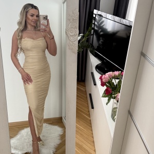 Rochie Sofia Champagne - Img 2