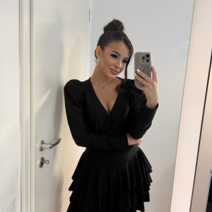 Rochie Barbie 2 Crystal Full Black - Img 6