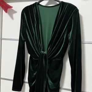 Rochie Bella Catifea Green