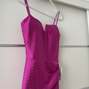 Rochie Iasmin Crystal Magenta - Img 2