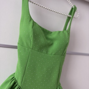 Rochie Iris Crystal Green