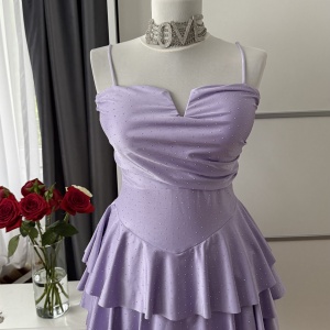 Rochie Mirabela Crystal Lila