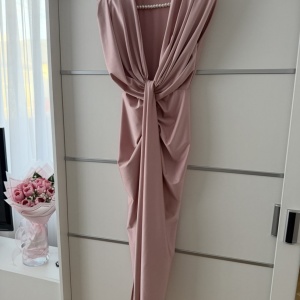 Rochie Modelatoare BELLA 2 Light Pink - Img 2