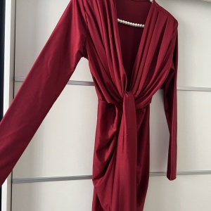 Rochie Modelatoare BELLA Cherry - Img 2