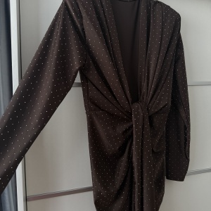 Rochie Modelatoare BELLA Crystal Chocolate - Img 3