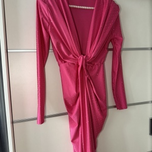 Rochie Modelatoare BELLA Crystal Rosa - Img 2
