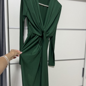 Rochie Modelatoare Bella Green - Img 3