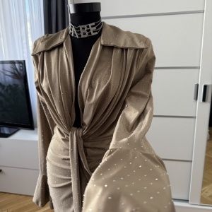 Rochie Modelatoare BELLA V Crystal Espresso - Img 8