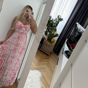 Rochie Ella Pink Flower - Img 3