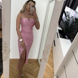Rochie Iasmin Crystal Pink