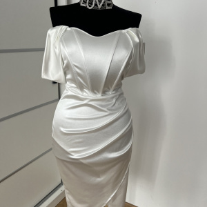 Rochie Iris Corset White