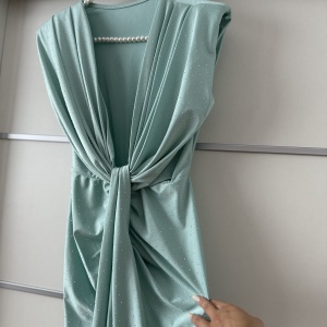 Rochie Modelatoare BELLA 2 Crystal Menthol - Img 3
