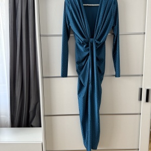 Rochie Modelatoare BELLA Crystal Night Blue - Img 3