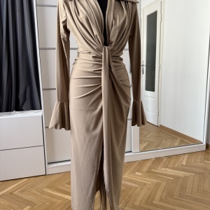 Rochie Modelatoare BELLA V Crystal Espresso