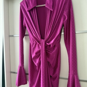 Rochie Modelatoare BELLA V Crystal Magenta - Img 3