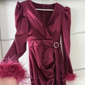 Rochie Sara Burgundy
