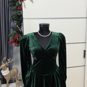 Rochie Barbie Crystal C Green - Img 3