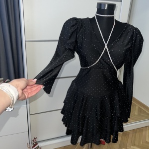 Rochie Barbie L Crystal Black - Img 3