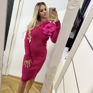 Rochie Flora Fucsia - Img 2