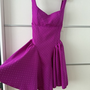 Rochie Iris Crystal Magenta
