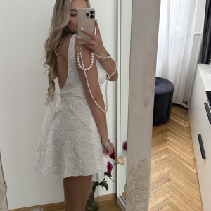 Rochie Iris Pearl White - Img 2