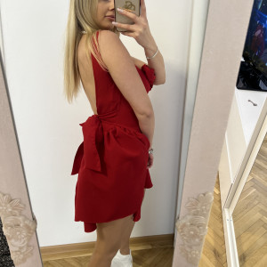 Rochie Iris Roses Red - Img 2