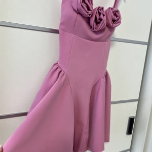 Rochie Iris Roses Roz