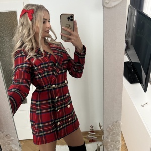 Rochie Lara Sofia Red - Img 2