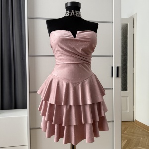 Rochie Mirabela Crystal Light Pink - Img 4