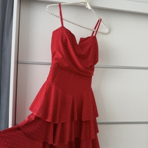 Rochie Mirabela Crystal Red