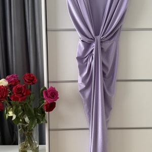 Rochie Modelatoare Bella 2 Crystal Lila - Img 4
