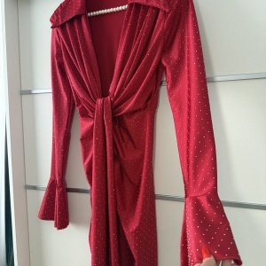 Rochie Modelatoare BELLA V Crystal Red - Img 4