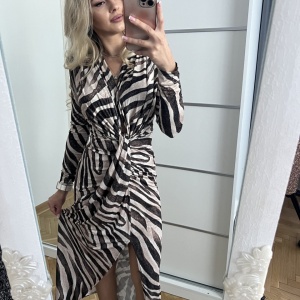 Rochie Modelatoare BELLA Zebra - Img 3