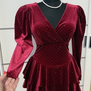 Rochie Barbie Crystal C Cherry - Img 4