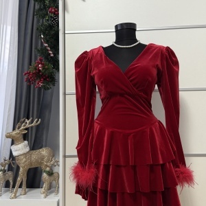 Rochie Barbie Luxury Red - Img 3