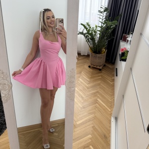 Rochie Iris Crystal Pink - Img 5