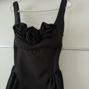Rochie Iris Roses Black - Img 2