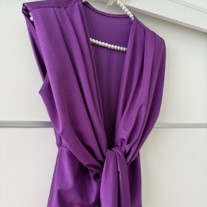 Rochie Modelatoare BELLA 2 Purple - Img 2
